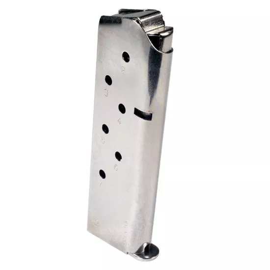 1911 GOVERNMENT .45ACP 7RD NICKEL MAGAZINE, MEC-GAR