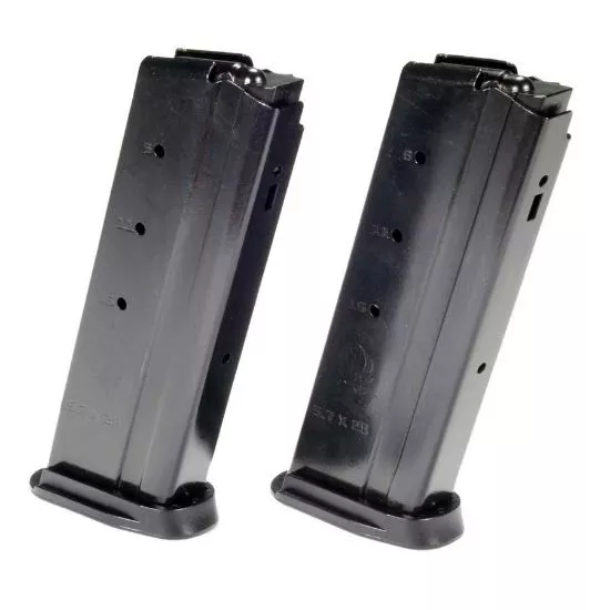 2-PACK RUGER 57 20RD MAGAZINE NEW, 5.7x28MM