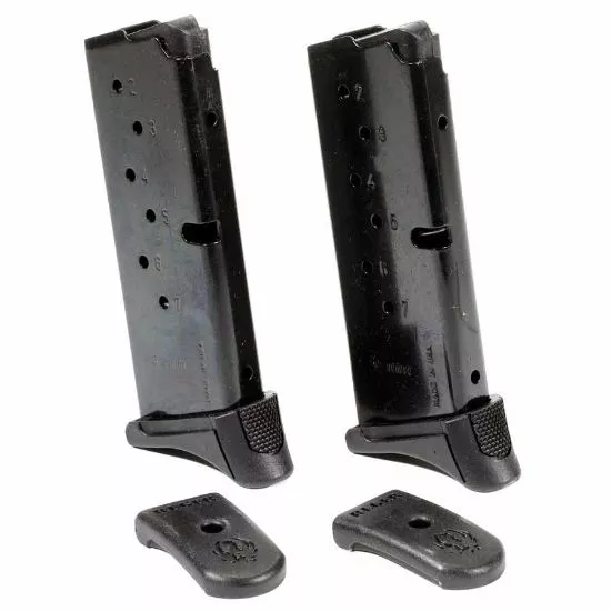 2-PACK OF RUGER LC9 LC9s EC9s 7RD 9MM MAGAZINE NEW