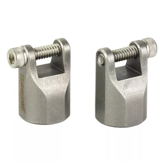 2-PACK SAMSON SWIVEL STUD TO QD ADAPTER, STAINLESS