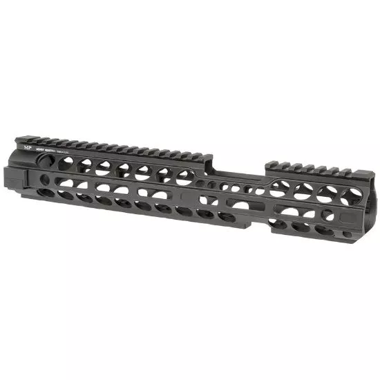 2-PIECE CARBINE FULL-LENGTH FREE FLOAT M-LOK HANDGUARD, MIDWEST INDUSTRIES