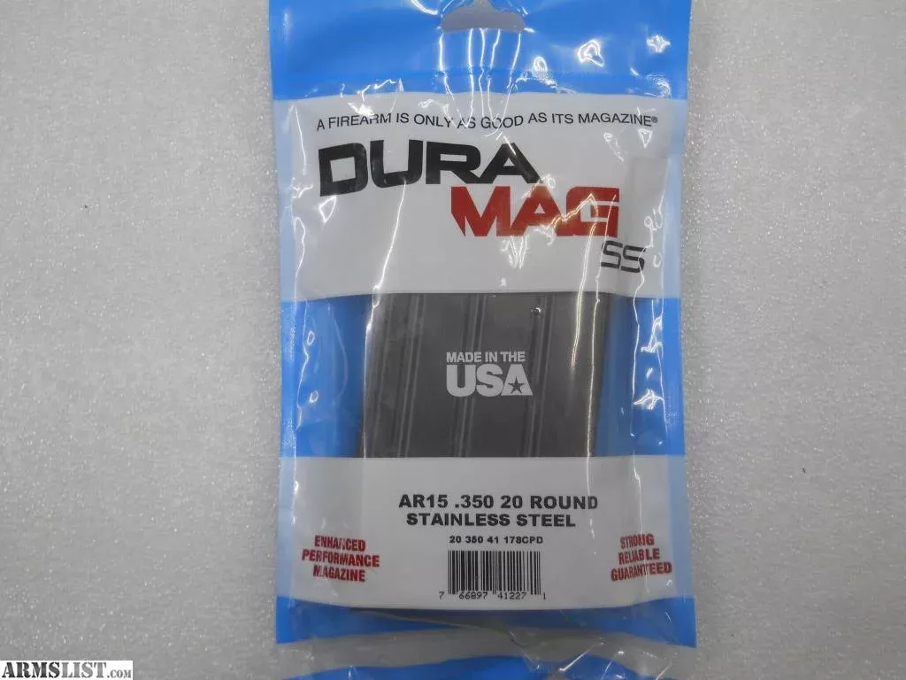 350 Legend Caliber…AR 15 20 Round Magazine… DuraMag SS… from Tried and True Arms & Ammo LLC near CUMBERLAND, Columbus, OH