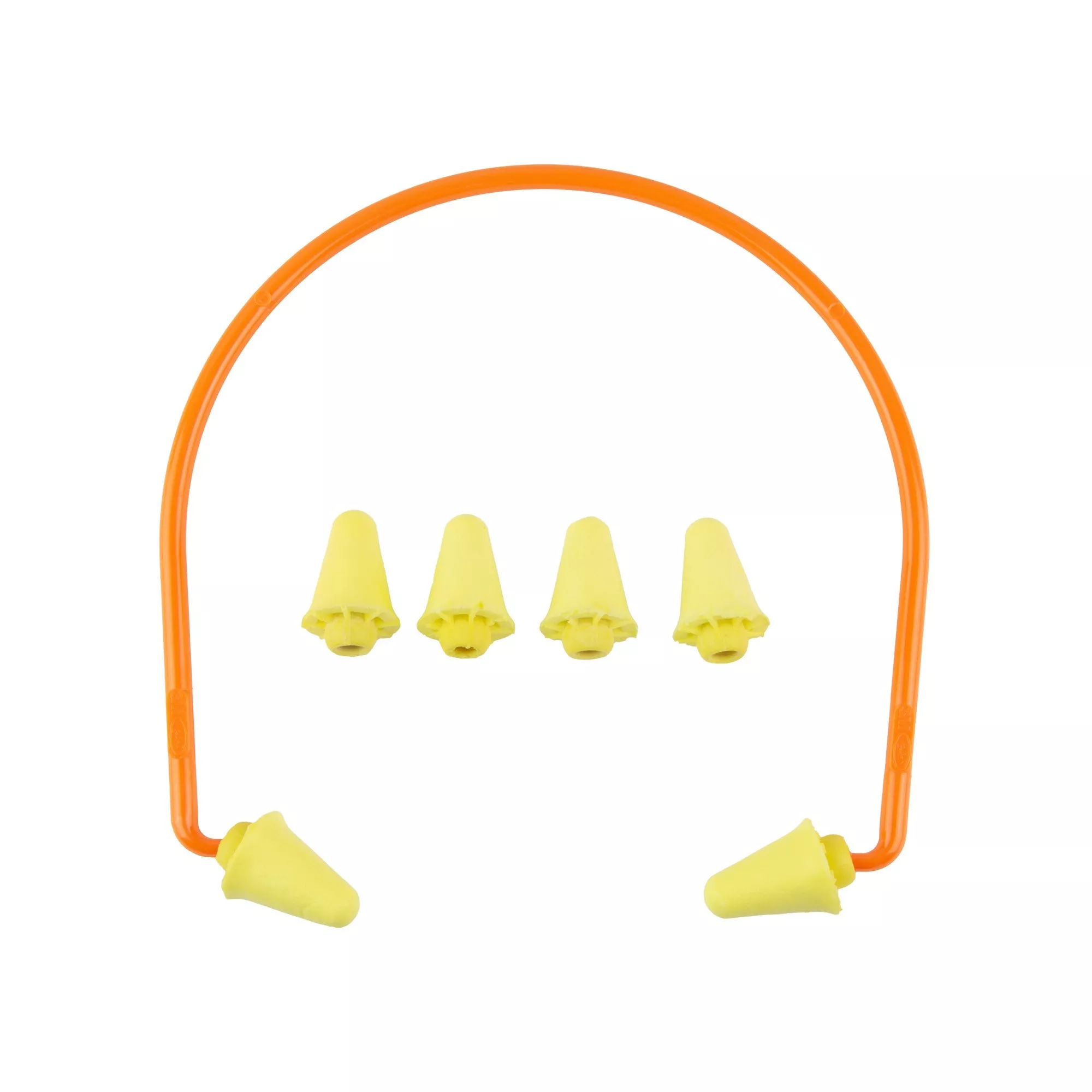 3M/Peltor Banded Style EarPlugs 3 Pair w/Headband NRR28 Yellow