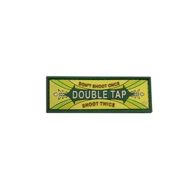 5ive Star Gear 6704000 Double Tap Morale Patch, 2.75" x 1.75"