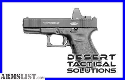 Advantage Arms 22LR Conversion Kit for Glock 19/23 Gen1-3 MOD-CA from Desert Tactical Solutions near Vail, Arizona, USA