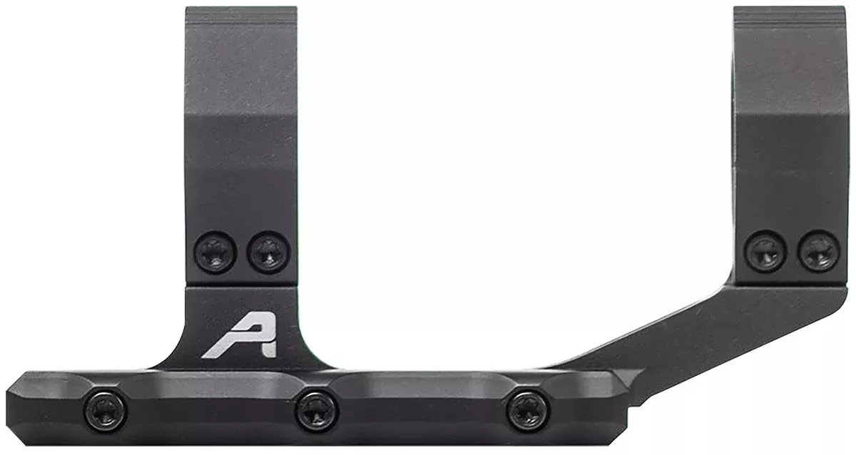 Aero Precision APRA210400 Ultralight Scope Mount/Ring Combo Extended Black Anodized Aluminum, 1" Tube Fits AR-15, 1913 Picatinny Rail Mount