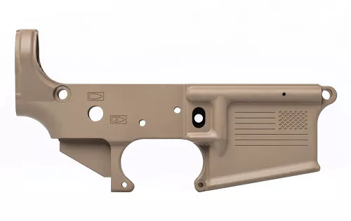 Aero Precision AR15 Stripped Lower Special Edition: Freedom FDE