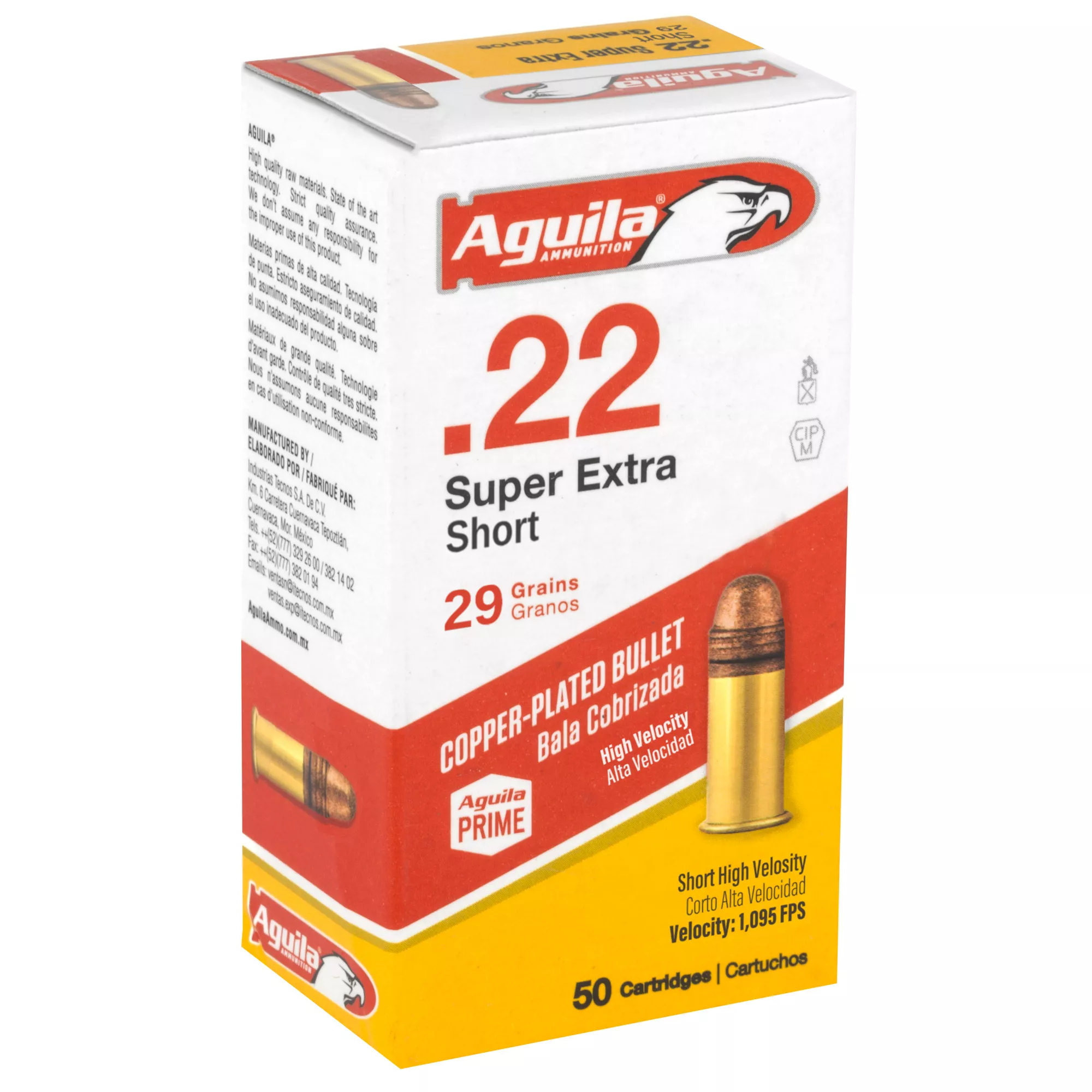 Aguila 22 Short Hv 29gr 50/5000