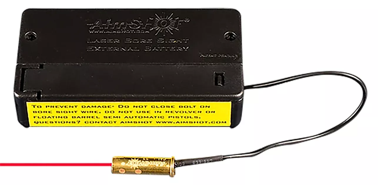 Aimshot BSB17 Laser Boresighterwith External Battery Box 17 HMR Brass