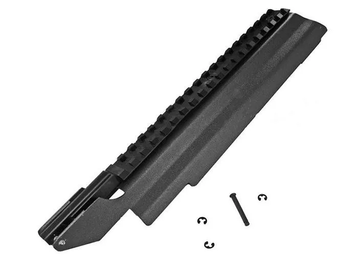 AK Dog Leg Dust Cover Rail Bastion Gen2 w/Rear Sight AKademia (Russia)