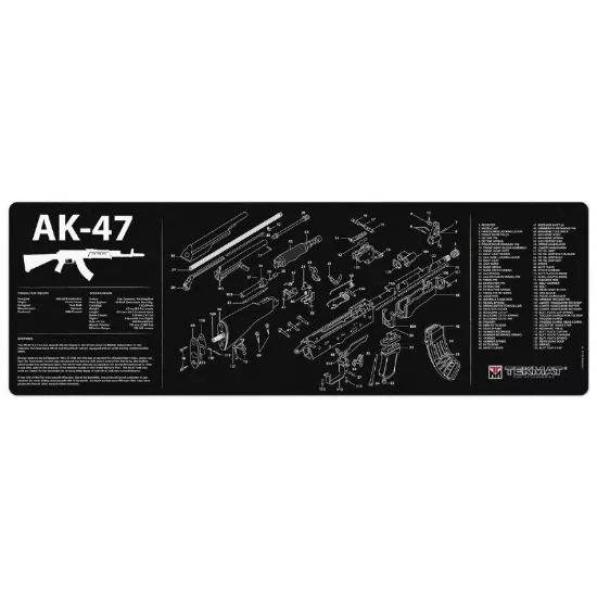 AK47 CLEANING & REPAIR MAT BY TEKMAT, 12x36 INCH