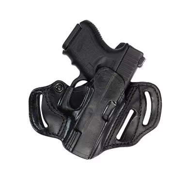 Aker Model 166A Classic 3 Slot Open Top Pancake Holster for SIG Sauer P228 P229