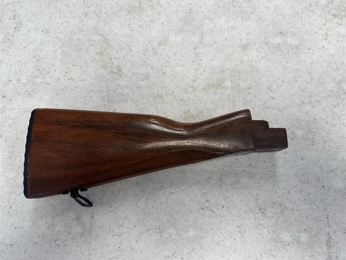 AKM AK47/74 WOOD BUTTSTOCK - Imported - WALNUT (Some Blemishes - Finish Varies perfect for refinishing project)