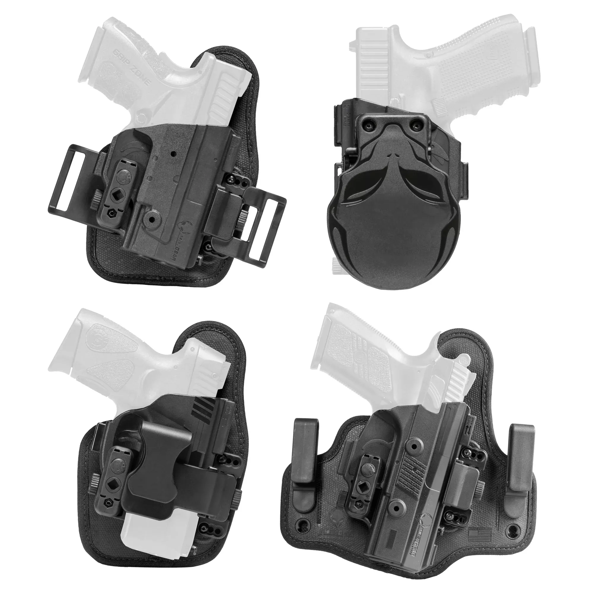 Alien Gear Holsters ShapeShift Core Carry Pack IWB/OWB – Glock 19