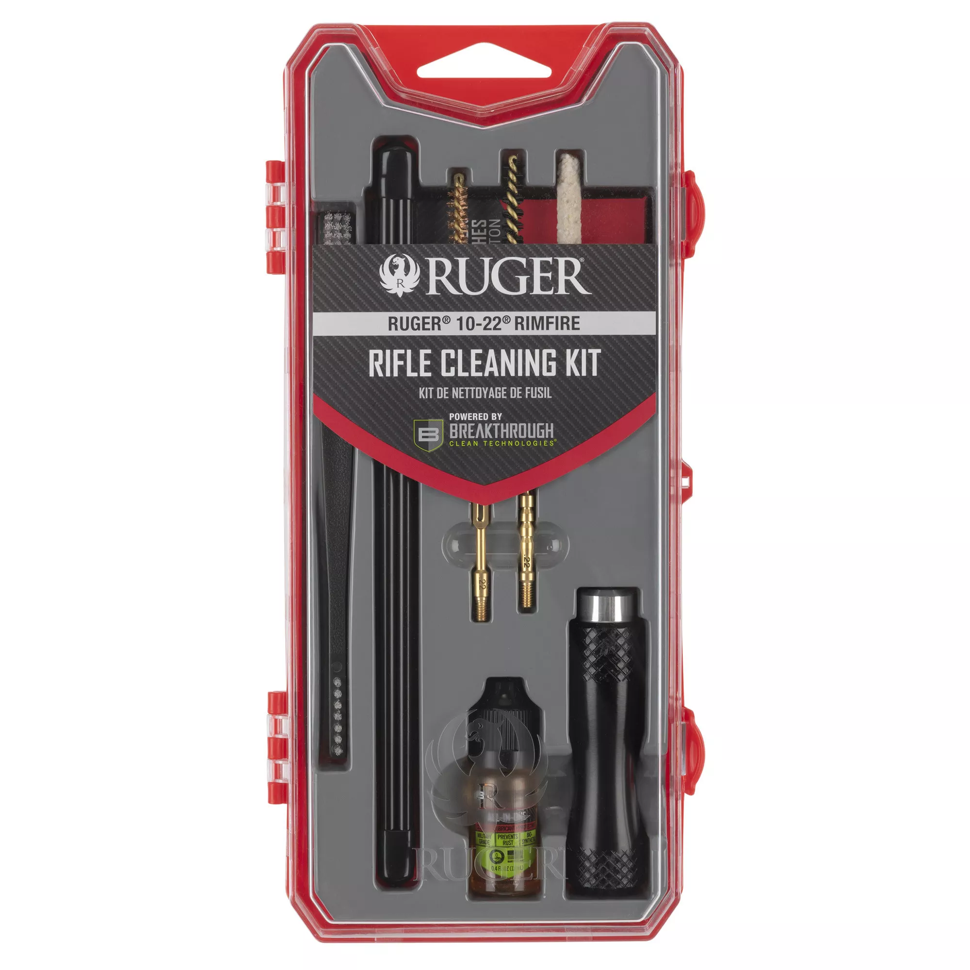 Allen Ruger 10/22 Cleaning Kit Red/Gray