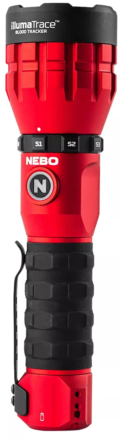 Alliance Consumer Group NEBFLT1036 Illumatrace Blood Tracker FlashlightRed 150/170 Lumens White LED
