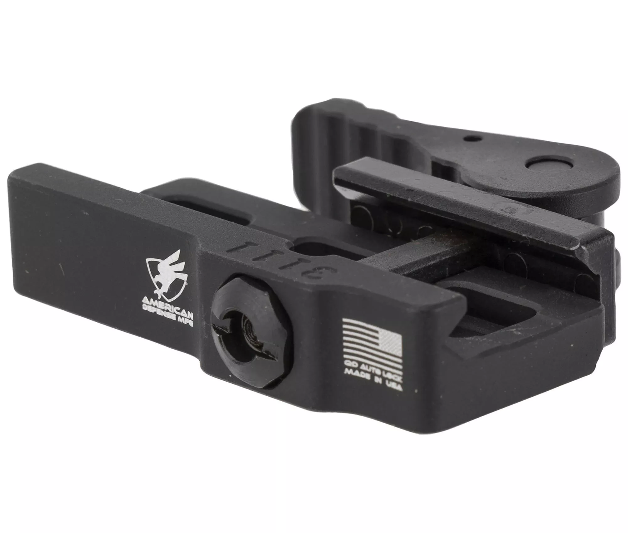 American Defense 3 Slot M-LOK to Picatinny Adapter QD Mount