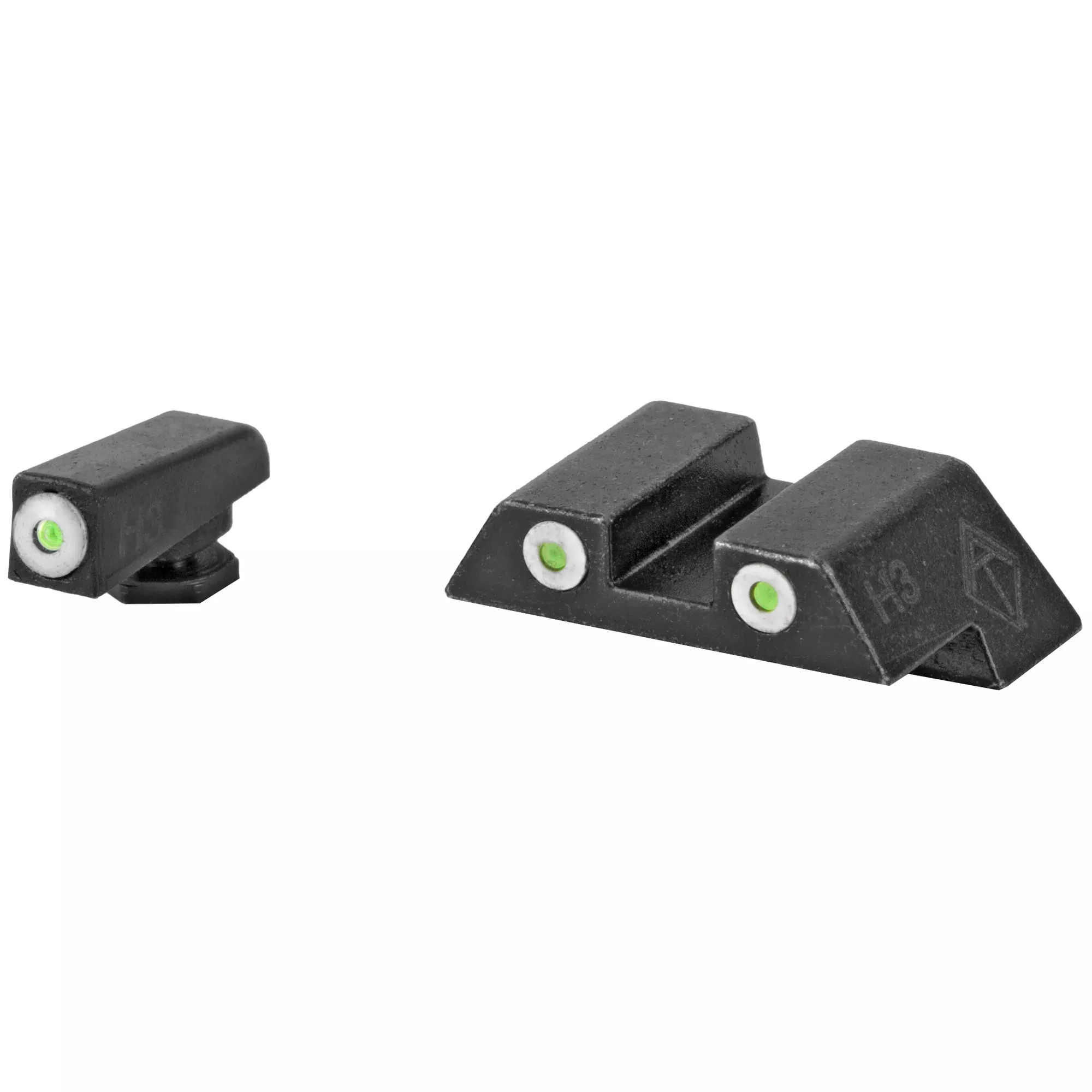 American Tactical Night Sight Set for Glock Large Frame Pistols – Tritium Front & Rear