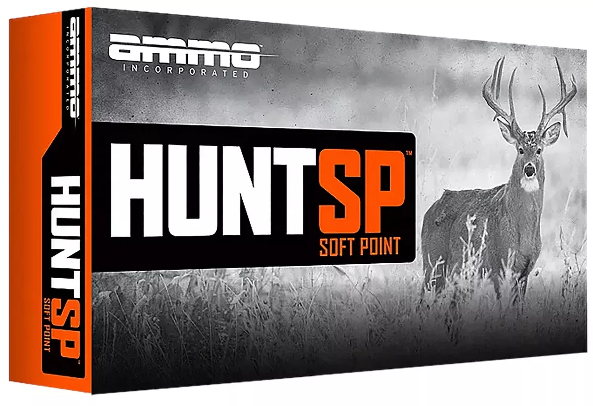 Ammo Inc 3006165SPA20 Hunt30-06Springfield 165gr Soft Point 20 Per Box/10 Case