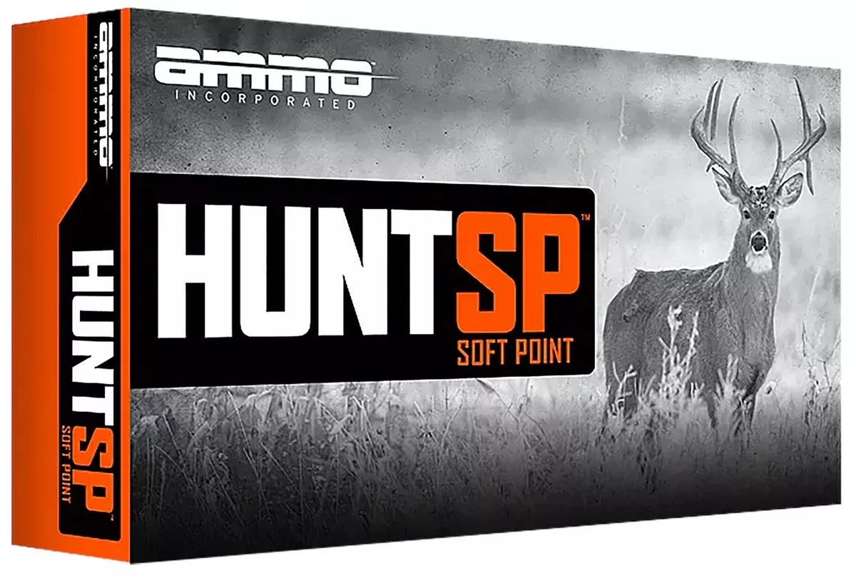 Ammo Inc 308165SPA20 Hunt308Win 165gr Soft Point 20 Per Box/10 Case