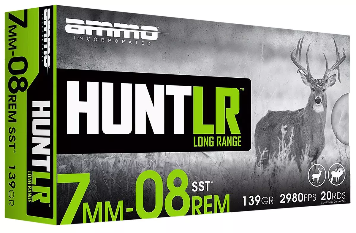 Ammo Inc 7MM08139SSTA20 Hunt Long Range 7mm-08 Rem 139 gr Super Shock Tip 20 Per Box/ 10 Case