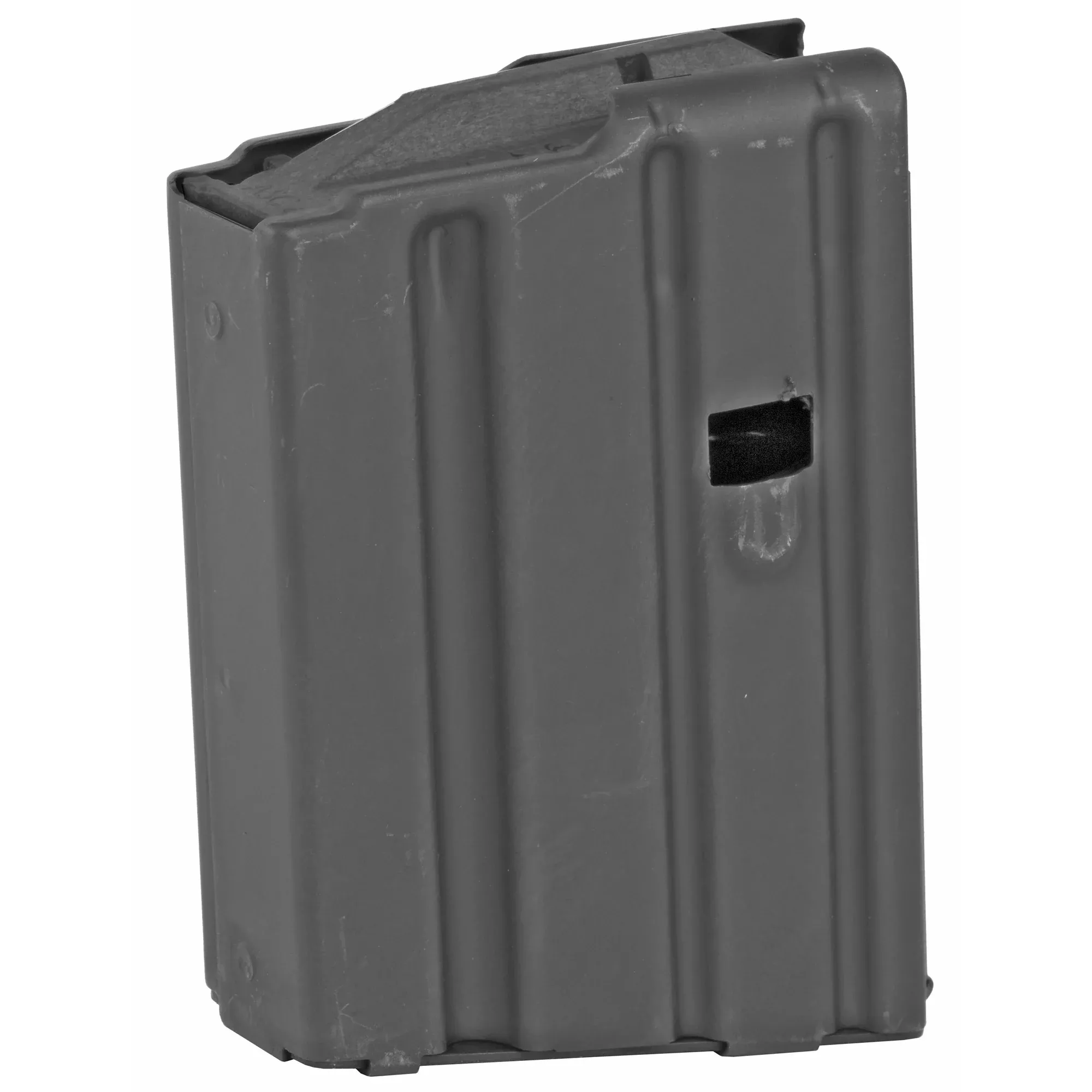 Ammunition Storage Components AR-15 .223/5.56 10-Round Stainless Steel Magazine – Black Follower