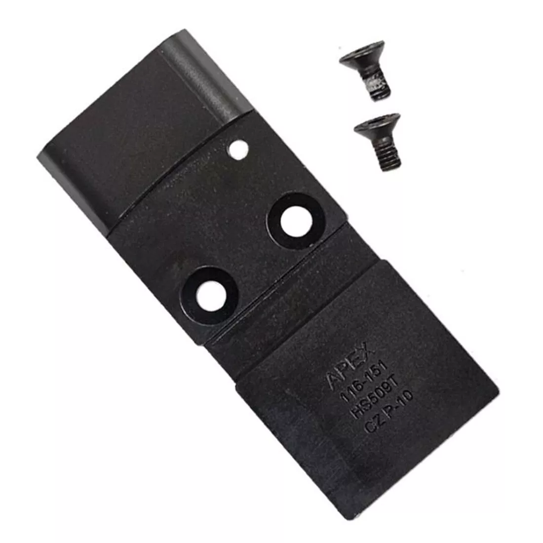 Apex CZ P-10 Optic Mount for Holosun 509T Black