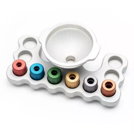 Area 419 Master Funnel Kit 22-338 Heads/ Funnel/ Handle/ Storage Block