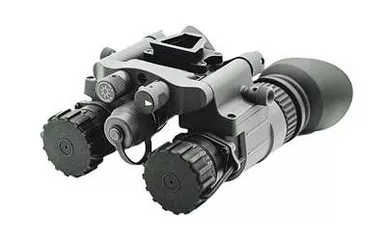 Armasight NSGNYX15M5G9DX2KIT BNVD-51 Pinnacle Night Vision Goggles Black Hardcoat Anodized 1x 19mm Generation 3 64-81 lp/mm Resolution Features Team Wendy Bump Helmet/Bag/Mount