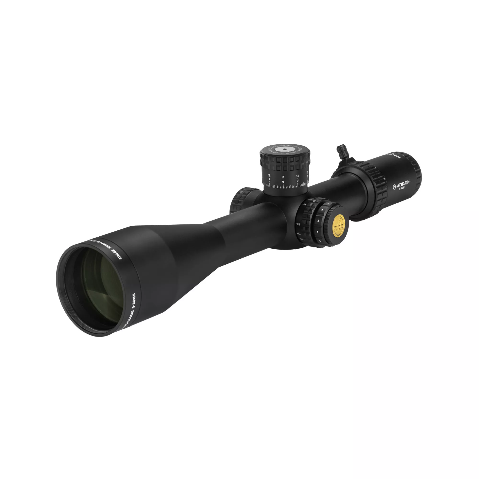 Athlon Midas TAC Rifle Scope 5-30X56mm APRS15 Reticle FFP Black