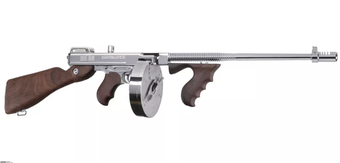 Auto Ordnance Thompson 1927A-1 Deluxe Carbine .45 ACP 16.5 Inch Hard Chrome T150DCR from ELK CO AMMO&ARMS INC near Saint Marys, Pennsylvania, USA