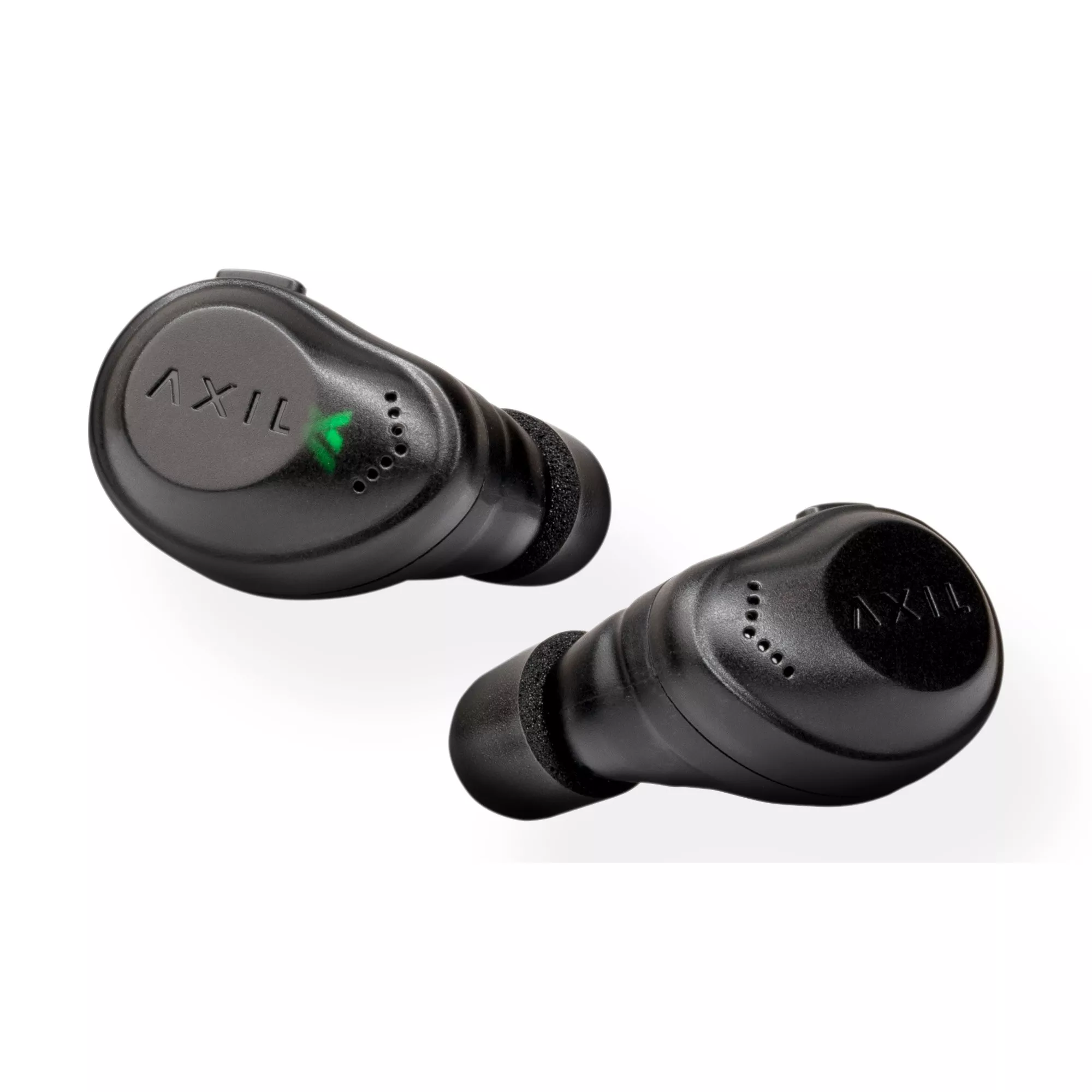AXIL XCOR Digital Bluetooth Tactical Earbuds w/Charging Case Black