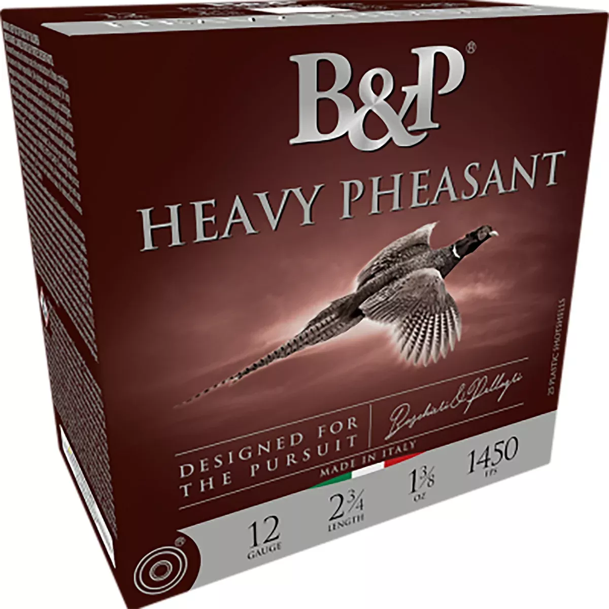 B&p Ammunition 123B58H6 Heavy Pheasant12Gauge 3" 1 5/8oz 6Shot 25 Per Box/10 Case