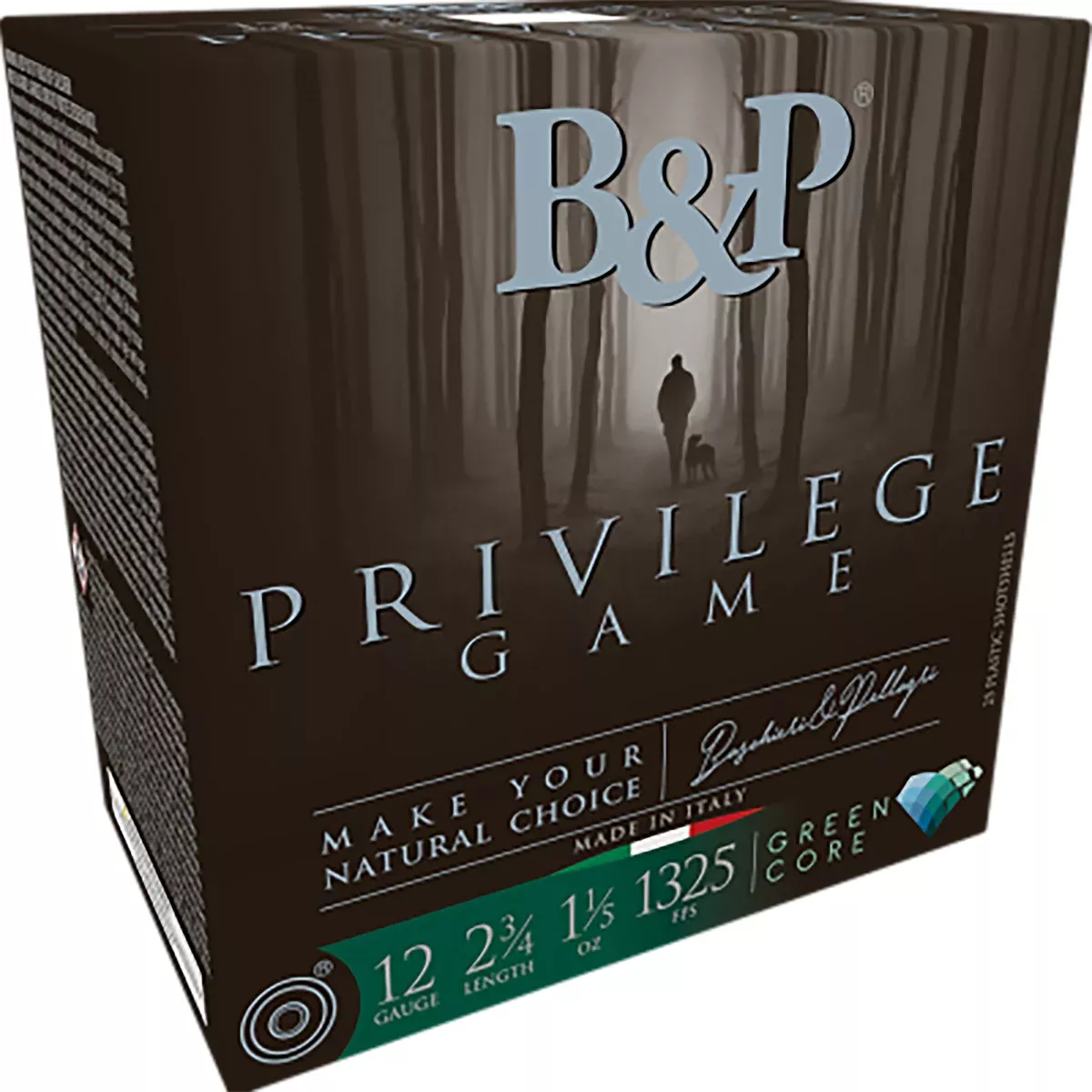 B&p Ammunition 12B15PG7 Privilege Game12Gauge 2.75" 1 1/5oz 7.5Shot 25 Per Box/10 Case
