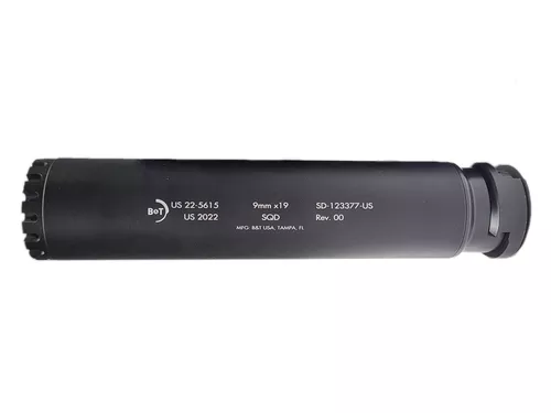 B&T - APC9/SPC9/GHM9 SQD RBS 9mm suppressor - 8.2"