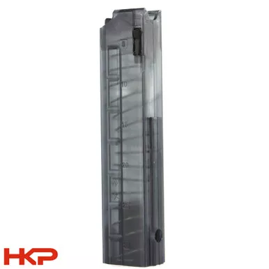 B&T TP9, MP9, APC Magazine - 9mm - 20 Round - Translucent
