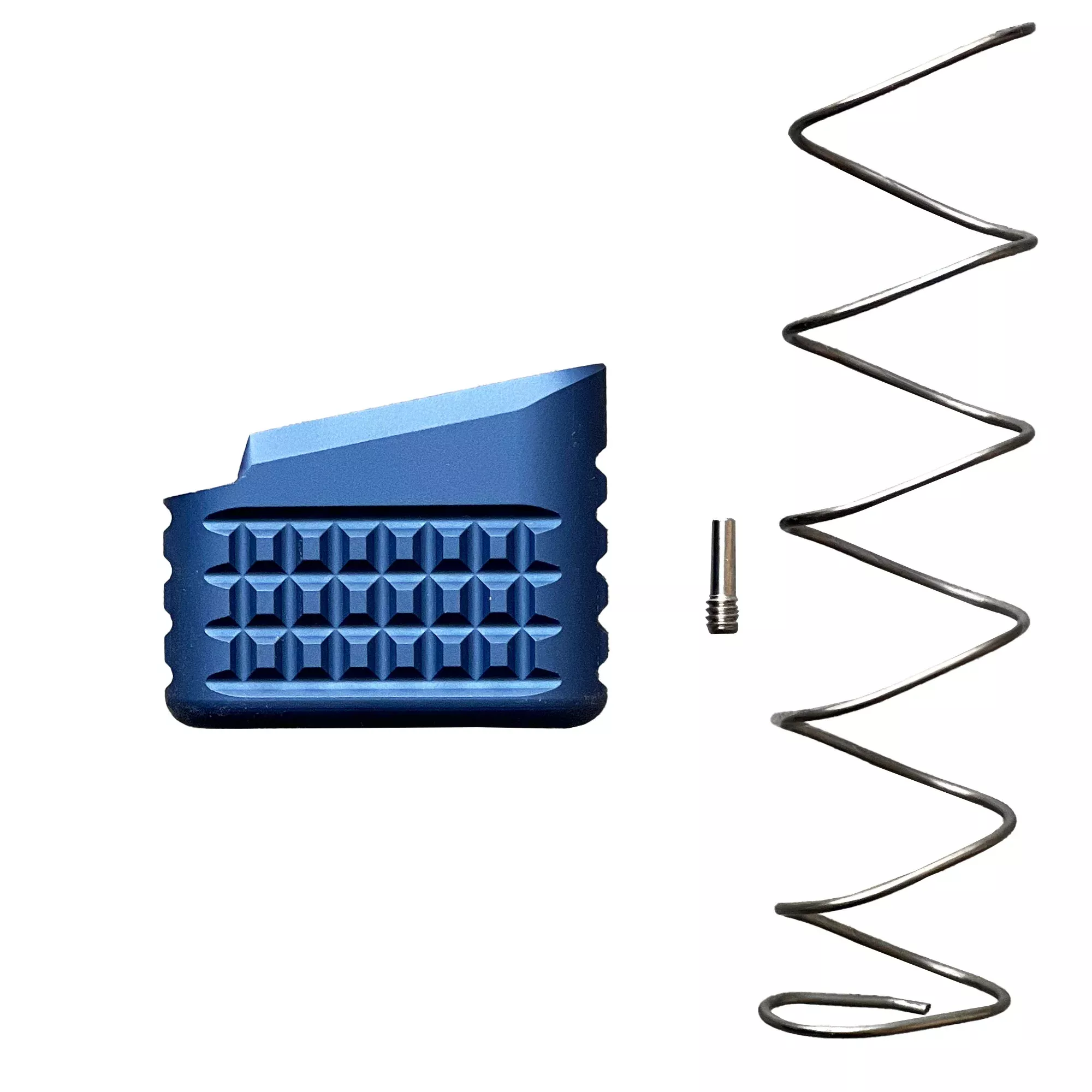Backup Tactical Magazine Extension for Glock 19/23 +5 – Blue