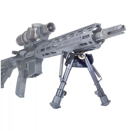 Badger Ordnance LPBK Enhanced Bipod Rotating 6"-9" Adjustable Length