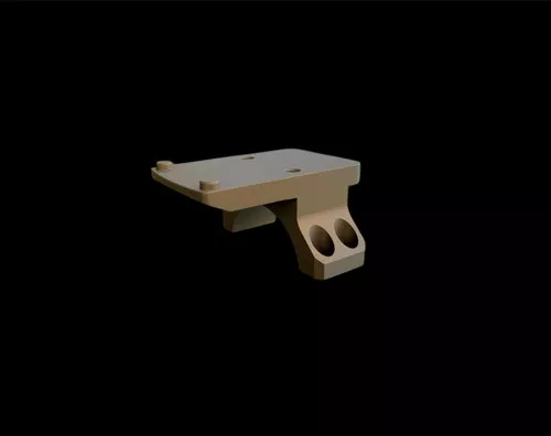 BALDKNOBBER ARMAMENT Nightforce 30MM RMR 12'Clock Mount - FDE