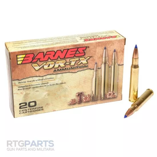 BARNES 30-06 180GR TTSX BT VOR-TX, 20RD BOX