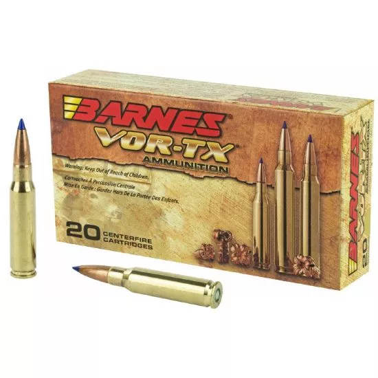 BARNES 308 WIN 168GR TTSX-BT VOR-TX, 20RD BOX