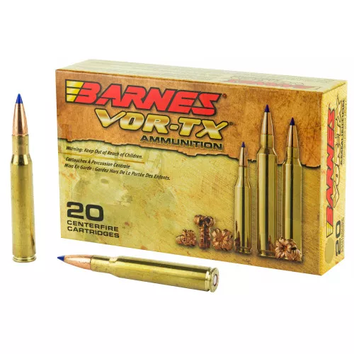 Barnes - VOR-TX, 30-06, 168 Grain, Tipped Triple Shock, Boat Tail, 20Rd/Box