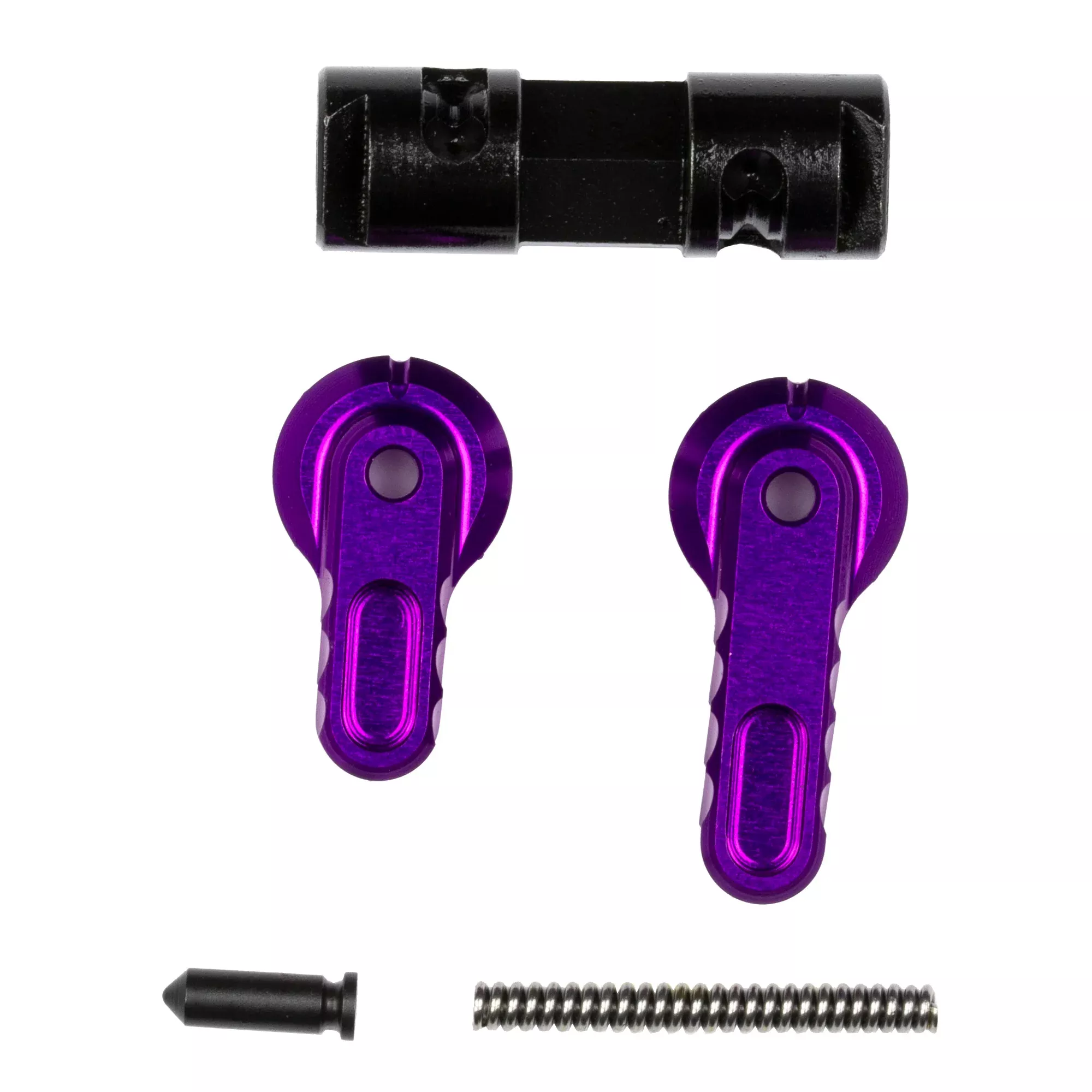 Battle Arms Development BAD-ASS-LITE Ambidextrous Safety Selector – AR-15/AR-10 (Purple)