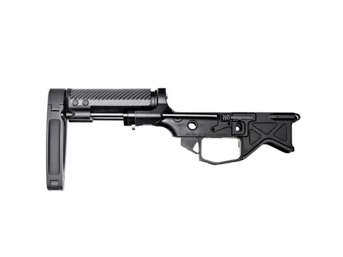 Battle Arms Development Monolithic PDW Lower Receiver + VERT Pistol Brace with Tailhook MOD1