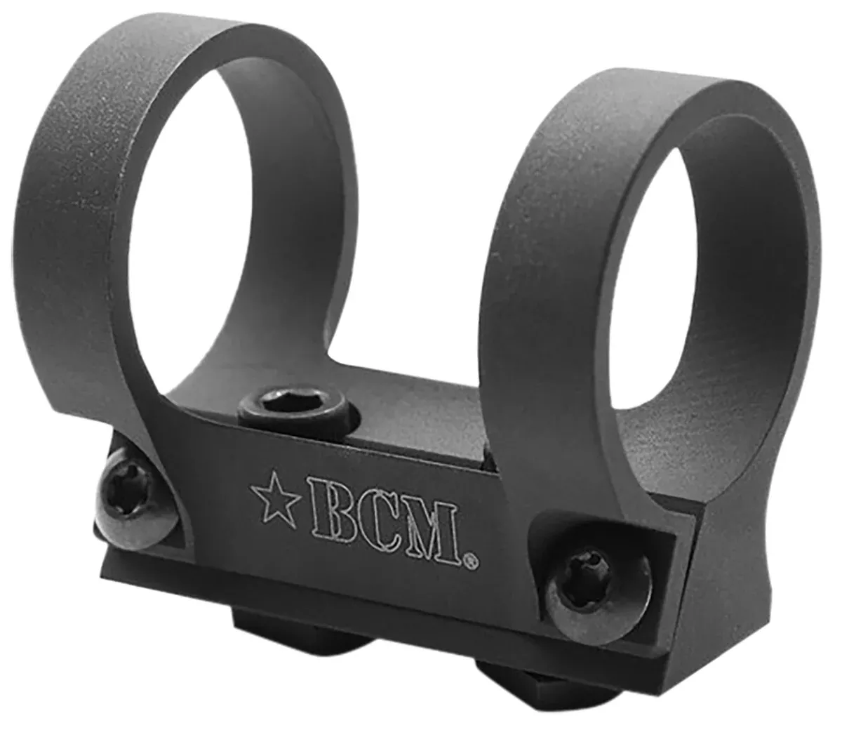 BCM1 Inch Light Mount Mod 0 Scope Mount/Ring Combo Black Anodized