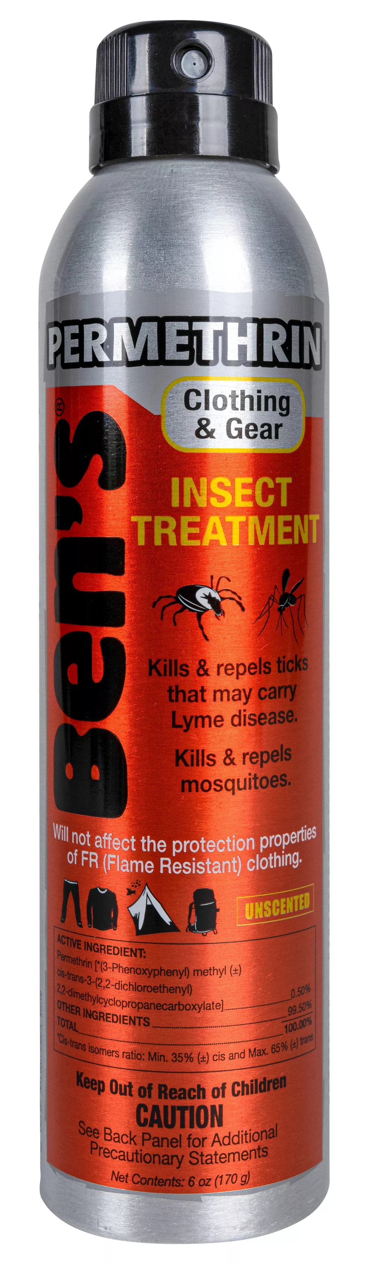 Ben's 00067600 Clothing & GearInsect Repellent 6 oz Aerosol