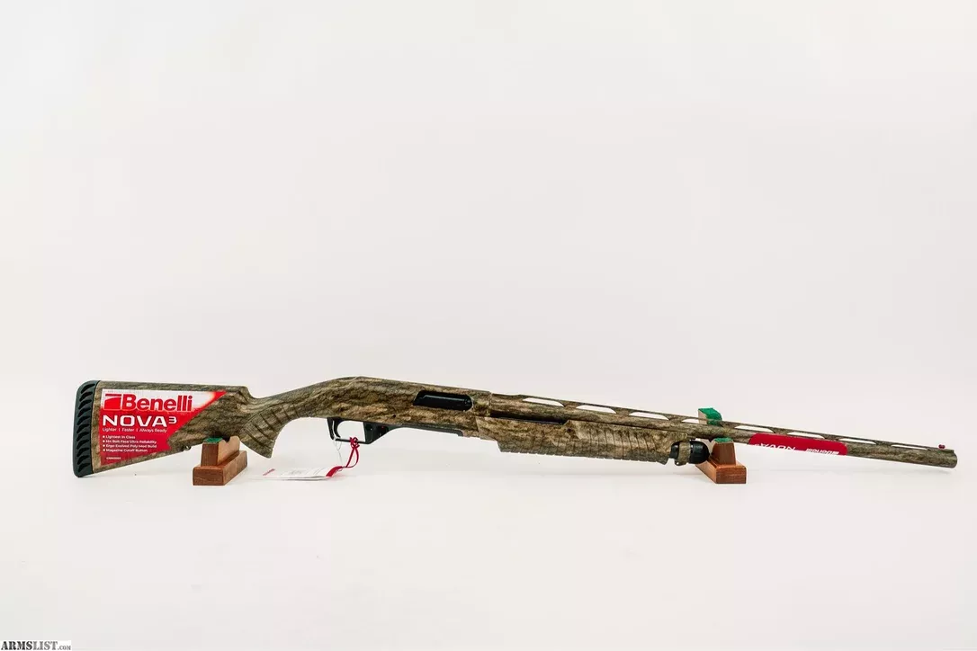 Benelli Nova 3 12 Gauge 3″ 28″ Barrel Mossy Oak Bottomland 4+1 Pump from THE LITTLE SPORTSMAN SHOP LLC near NORTHUMBERLAND, Pennsylvania, USA