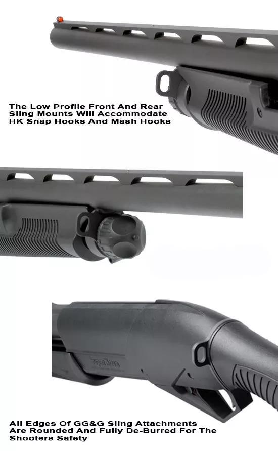 Benelli Nova-SuperNova Front And Rear Looped Sling Attachments