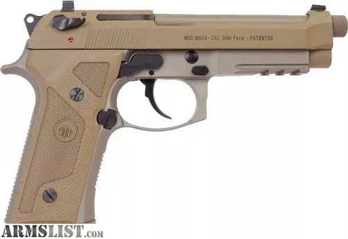BERETTA M9A3 FS 9MM 5.2″ NS from .308 Ghillies near Rapid City, South Dakota, USA