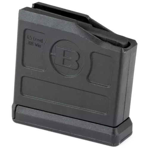 Bergara Rifle Magazine 308 Winchester 5 Rounds Fits Short Action Polymer Black